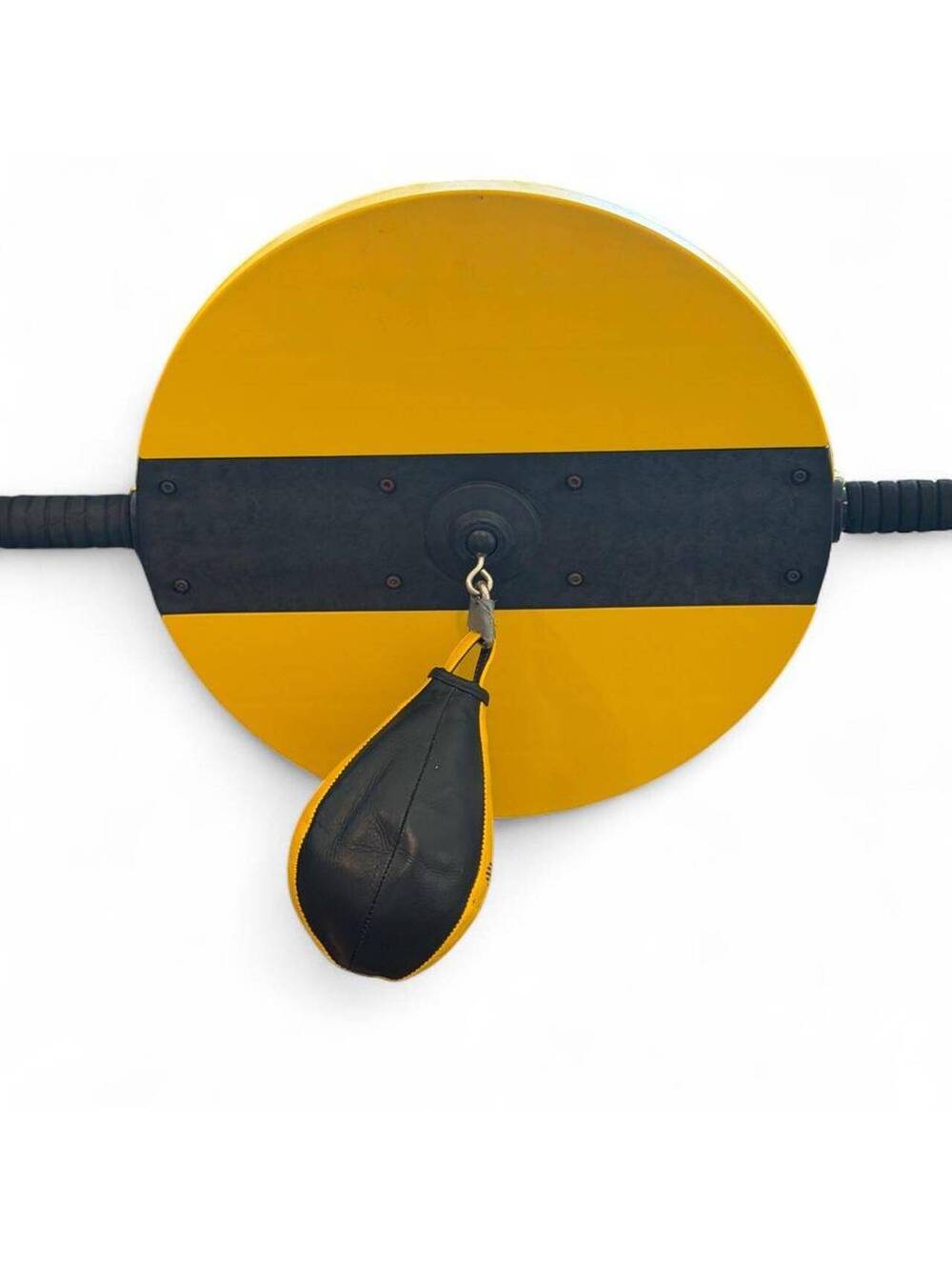 Ringside Speed Bag Platform with Speed Bag - Yellow and Black